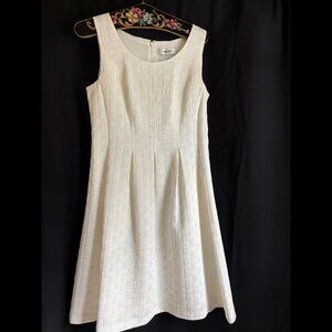 JONES NY SIGNATURE SEPARATES  ivory dress SIZE 8